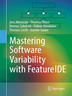 cover image of Mastering Software Variability with FeatureIDE